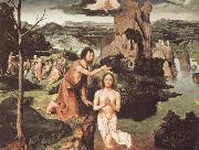 PATENIER, Joachim The Baptism of Christ painting